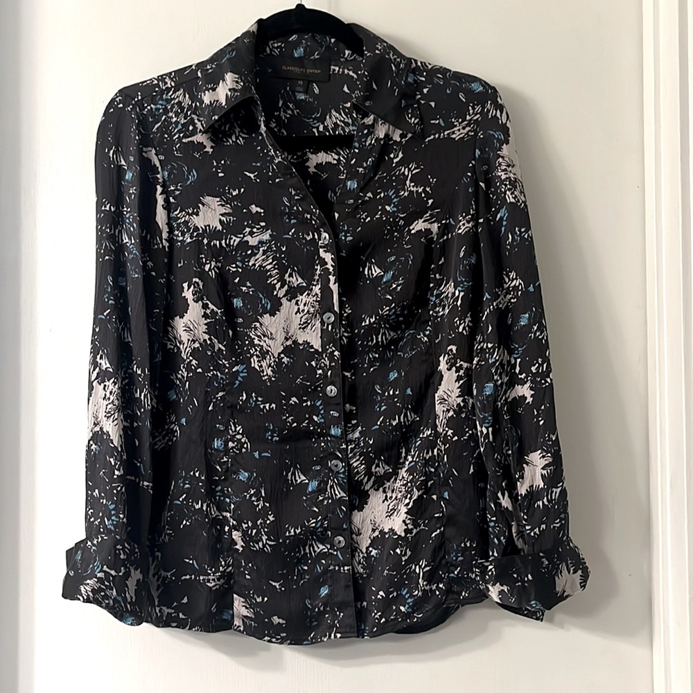 Classiques Entier Atelier Silk Button Down Blouse
